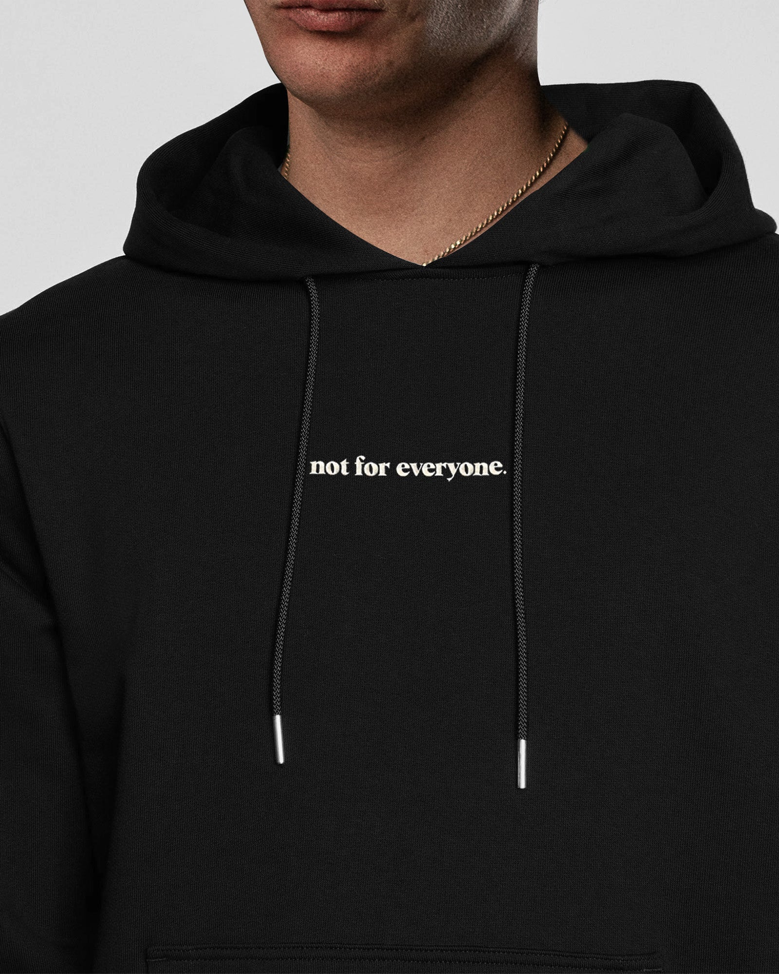 Black N4E Heavyset Hoodie