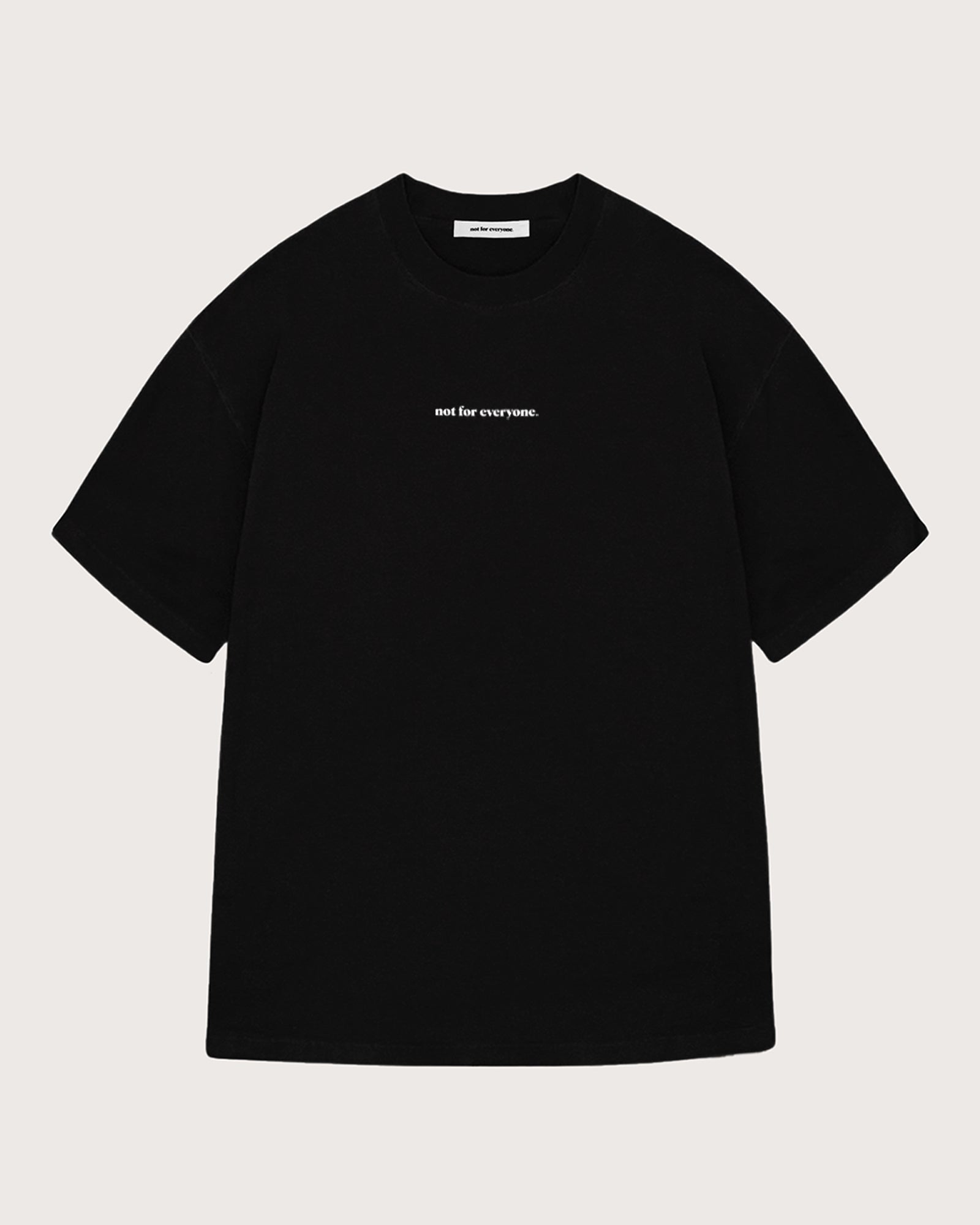 Black N4E Premium Heavyset Tee