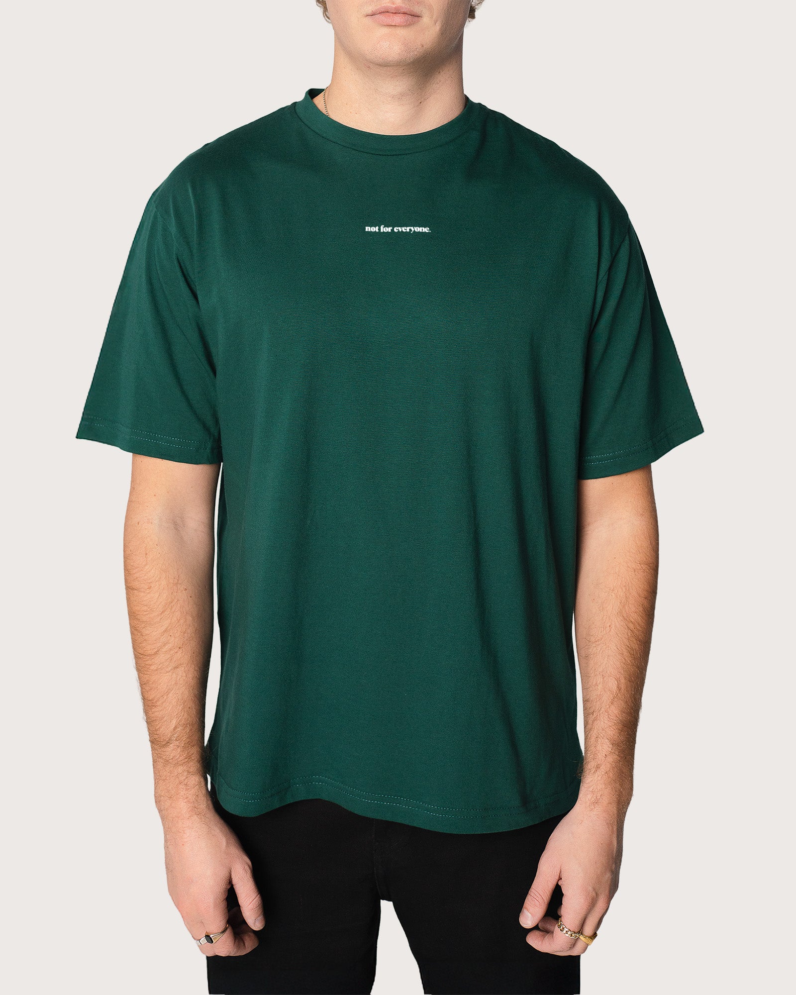 Forest Green N4E Premium Heavyset Tee
