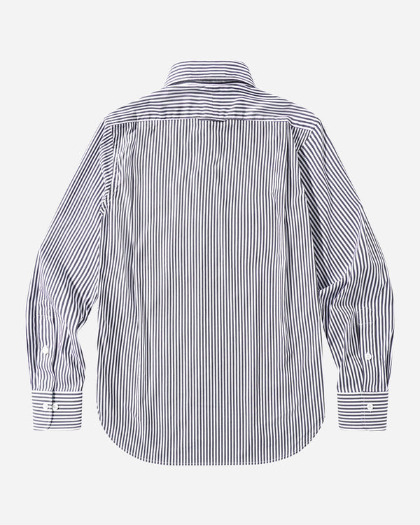N4E Charcoal Stripe Dress Shirt