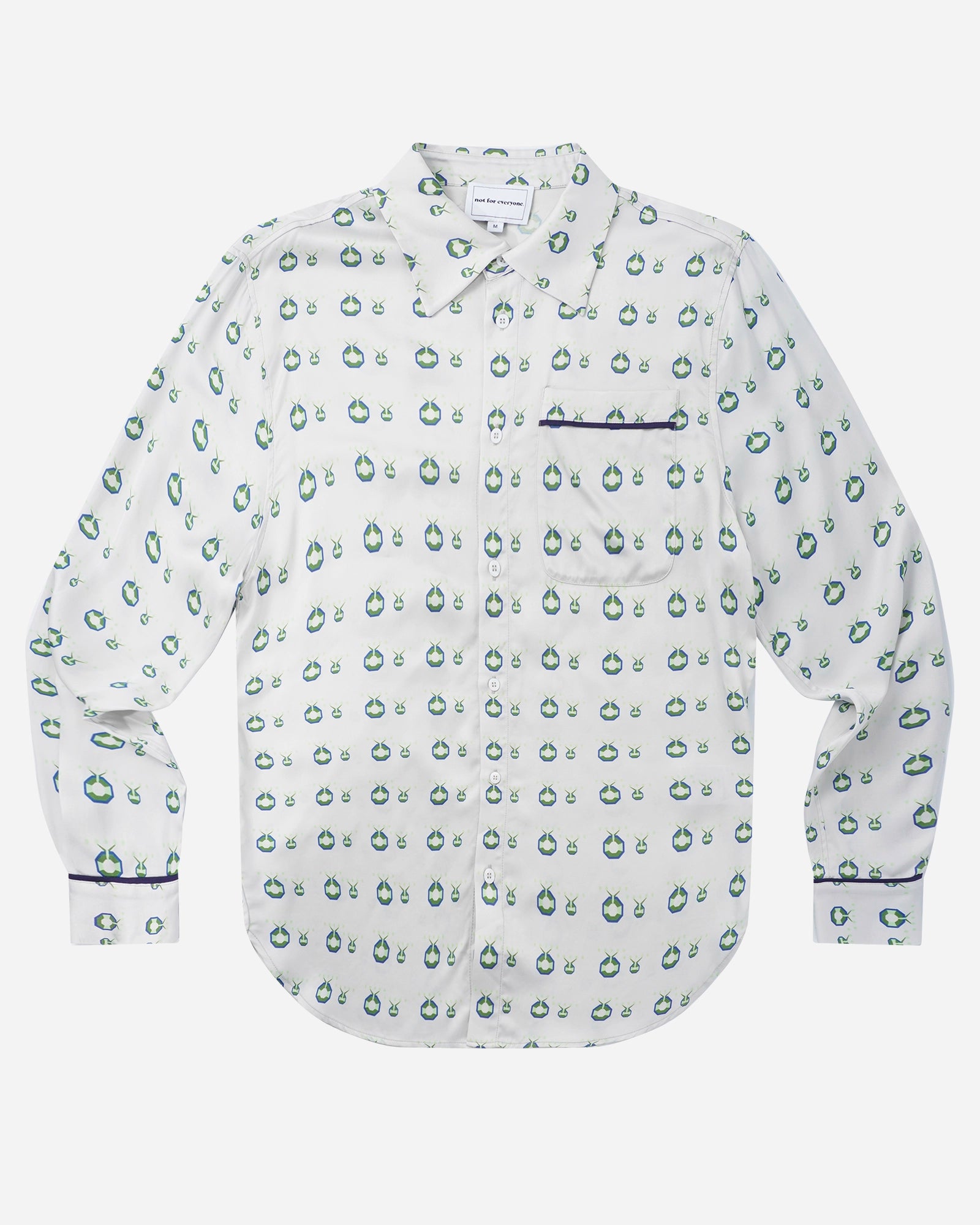 N4E Ivory Orb Button Down