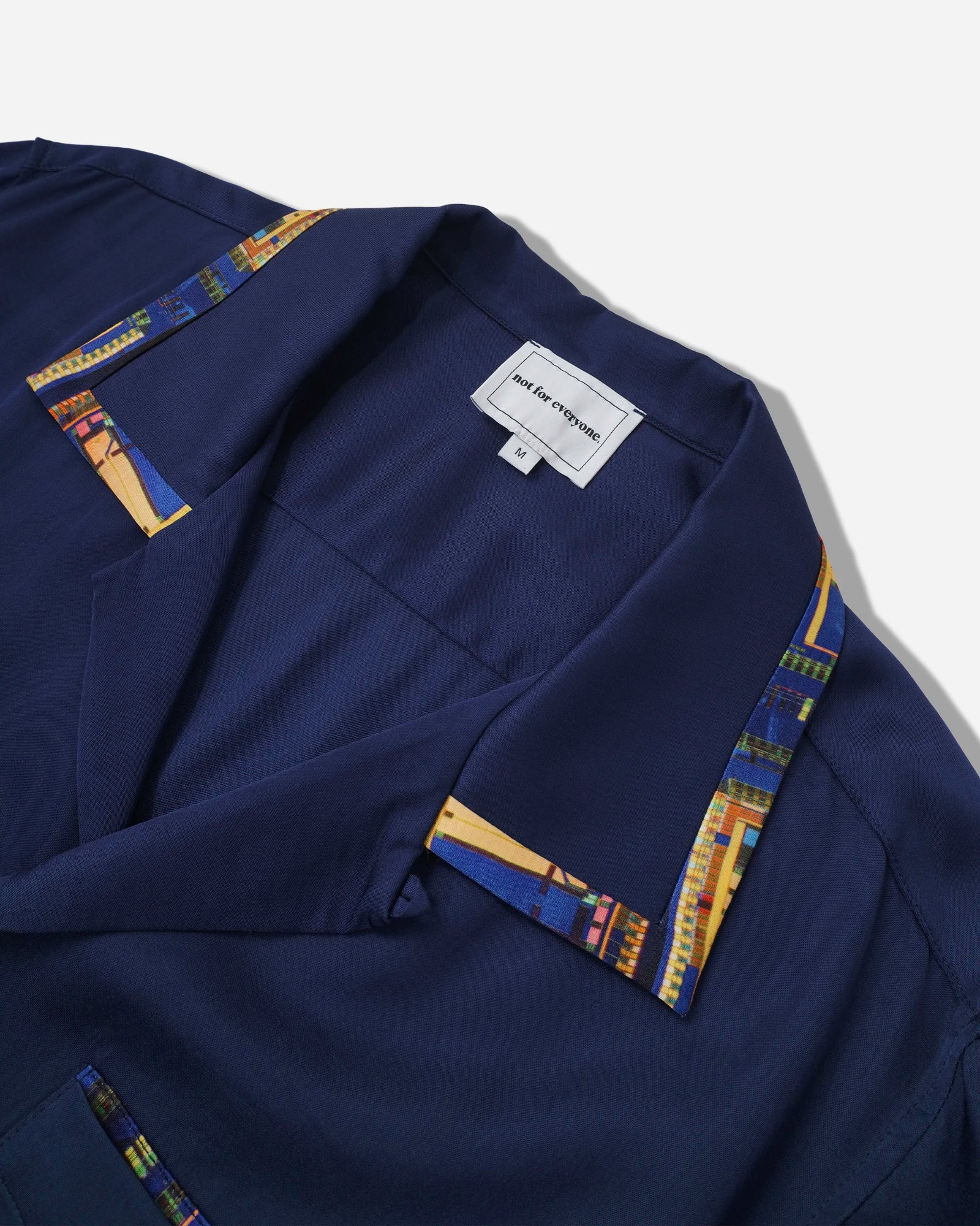 Accented Midnight Cuban Shirt