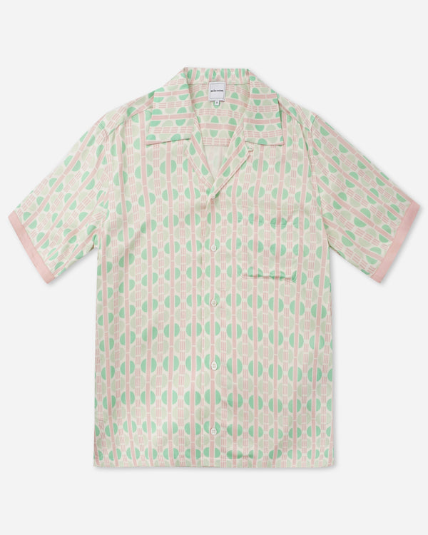 Mint Deco Cuban Shirt