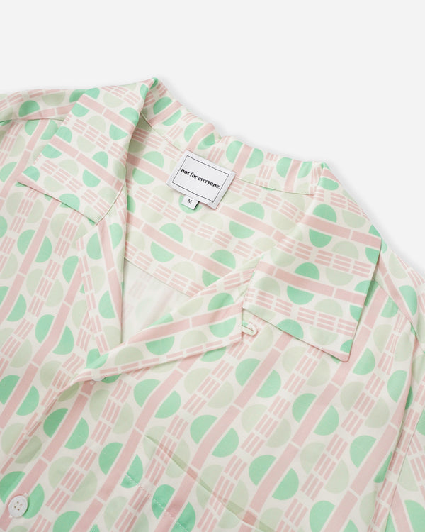 Mint Deco Cuban Shirt