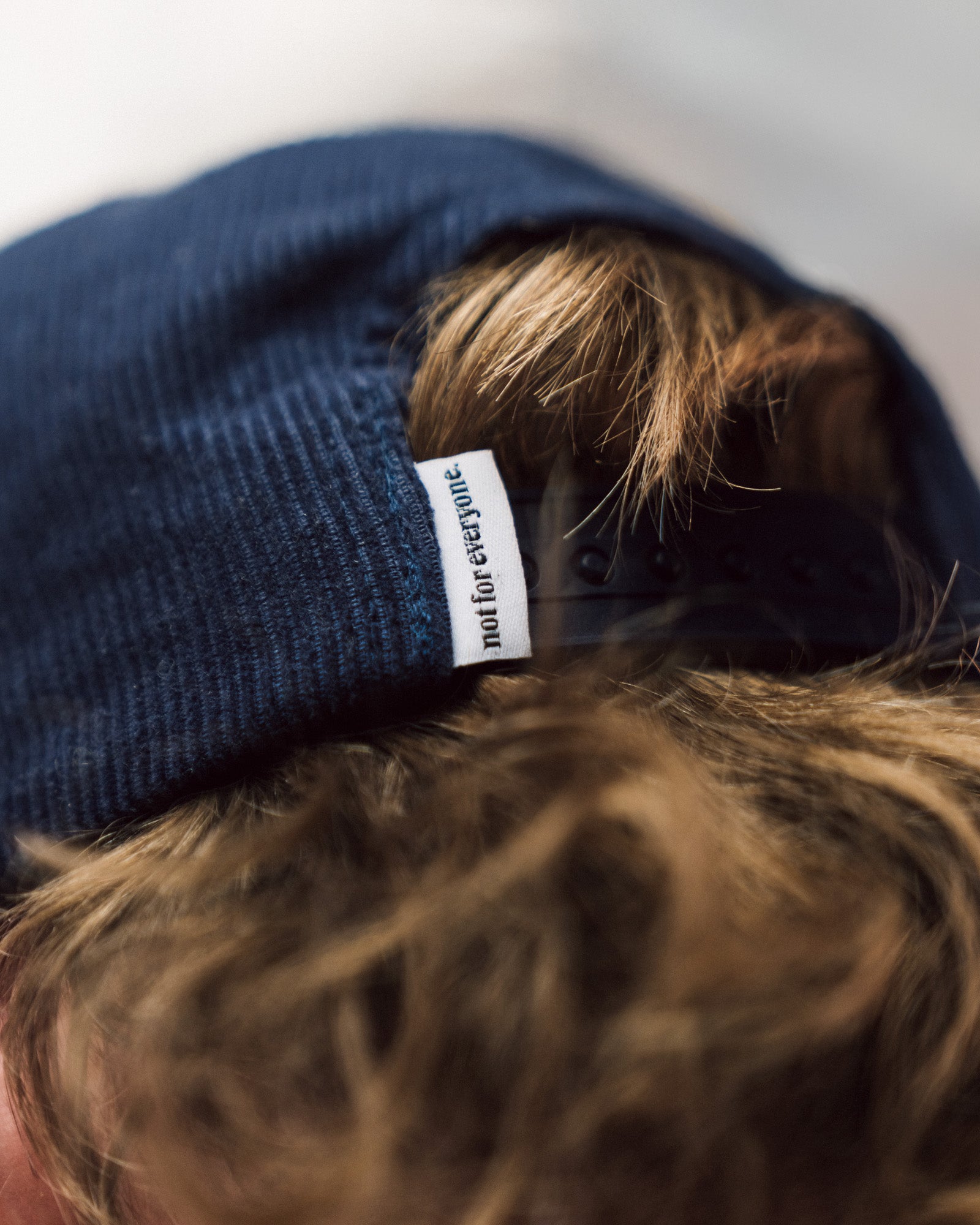 Blue N4E Corduroy Cap